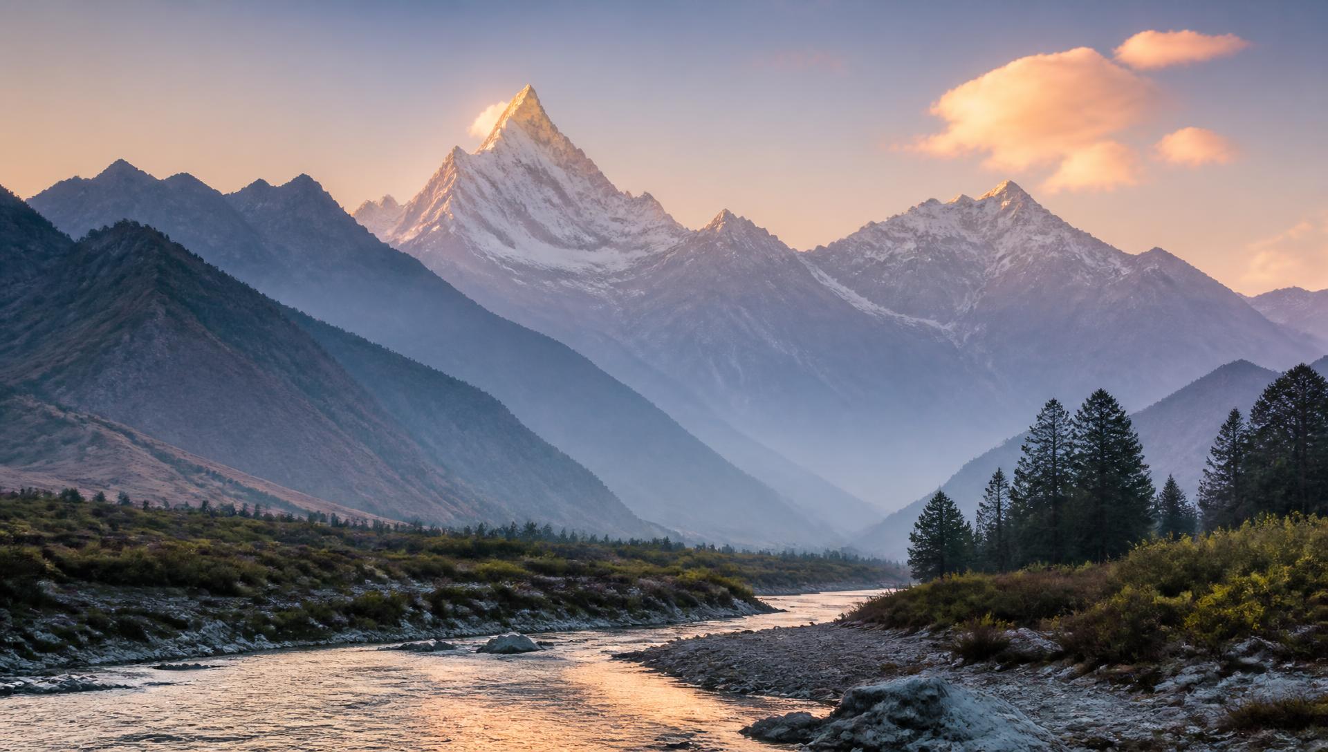 हिमालय की शांत वादियाँ